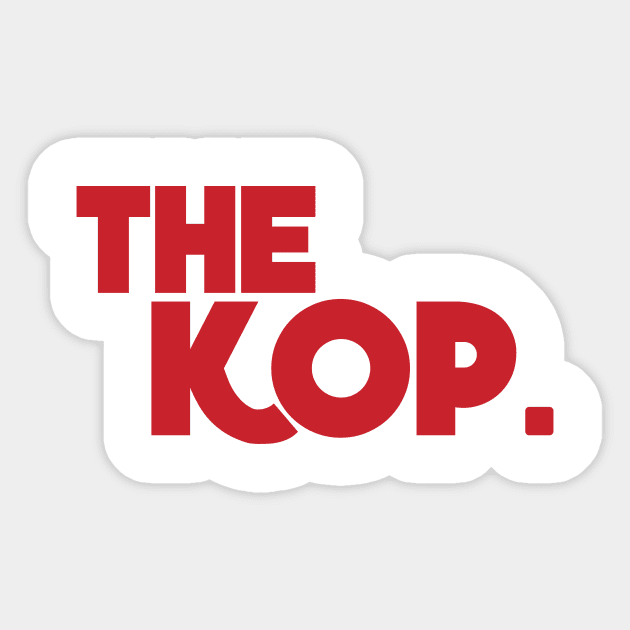 The Kop Sticker by FootballArcade